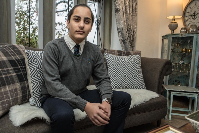 Other image for Schoolboy hailed a hero